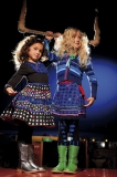 Mim-Pi Strickjacke Streifen blau