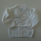 Ducky Beau Strick - Jacke weiss
