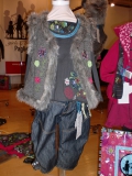 Paglie 3/4 Jeans blue denim Gr. 122