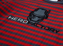 Lego Wear Longsleeve / Shirt Streifen schwarz-rot