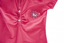 Whoopi Polo-Shirt rot