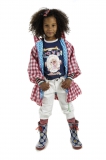 Mim-Pi Jacke rot-weiss