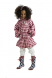 Mim-Pi Jacke rot-weiss