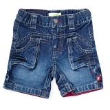Ducky Beau Bermuda Jeans-Hose Denim
