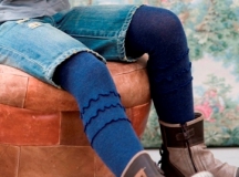 Bonnie Doon Baby Frou Frou Strumpfhose navy hea.