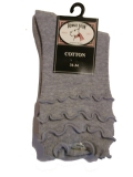 Bonnie Doon Socken Frou Frou hellgrau