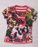 Carbone T-Shirt Butterfly pink