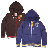 RETOUR Jeans Sweat-Jacke Carsten anthrazit