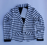 CKS Sweat-Blazer Streifen graphite-weiss Hisa