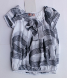 CKS Bluse Indiana weiss-graphite