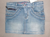 CKS Jeans Rock Mini Alfalfa light blue