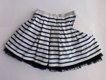 CKS Rock Streifen weiss - graphit Hirka
