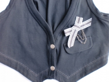 CKS Sweat-Weste Haley graphite Gr. 164 - 14y