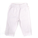 Ducky Beau Hose Ringel rosa-weiss