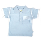 Ducky Beau Polo-Shirt hellblau