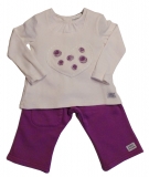 Keedo Shirt mit Legging 2tlg. aster-rose 