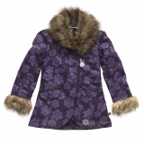 Lego Wear Kinder Winter-Jacke dunkellila