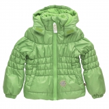 Lego Wear Mädels Winter-Jacke mit Kapuze grün