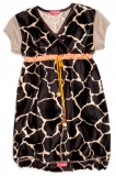 Kiezel-tje Kleid / Tunika braun-ecru