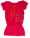 Kiezel-tje Tunika pink-orange-red