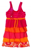 Kiezel-tje Kleid pink-orange-red