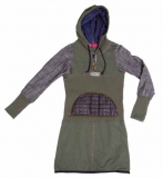 Kiezel-tje Langarm- Kleid / Tunika green-blue LEIDER AUSVERKAUFT!