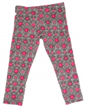 Kiezel-tje Legging grau-pink fantasy