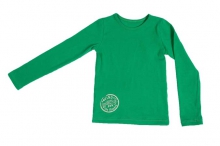 Kiezel-tje Basic-Shirt / Longsleeve grün