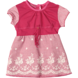 Kiezel-tje Kleid/Tunika Karo rot-weiss