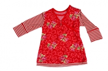 Kiezel-tje Kleid / Tunika rot fantasy