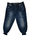 Mim-Pi Jeans Hose 3/4 denim