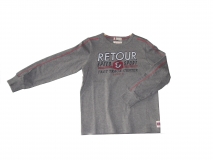 RETOUR Jeans Shirt Longsleeve Guido grau melange