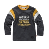 Lego Wear HERO FACTORY Langarmshirt dunkelgrau