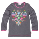 Lego Wear Langarmshirt / Longsleeve mit Print grau-pink