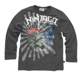 Lego Wear Jungs Langarmshirt grau