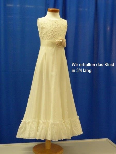 MONNY Kommunionkleid VOILE 05 ecru 3/4lang MONNY Kommunionkleid VOILE 05 ecru 3/4lang