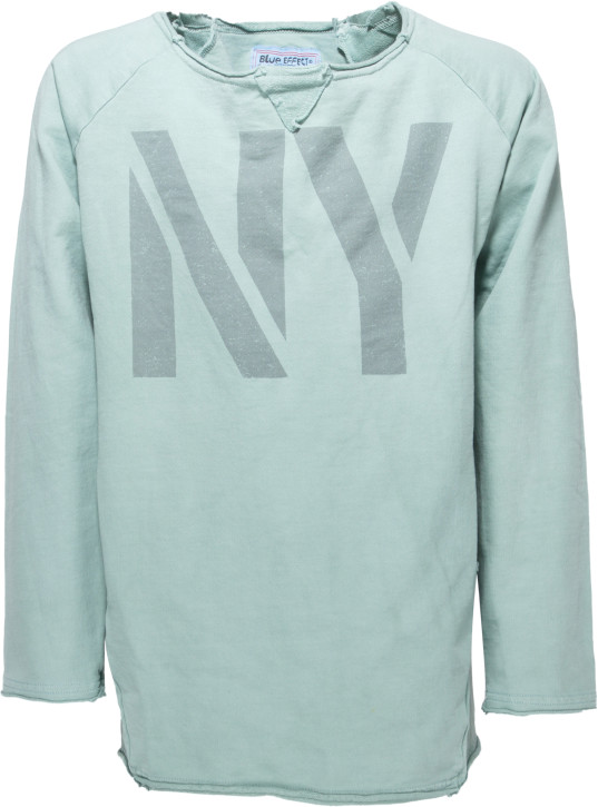 Blue Effect Langarm-Shirt "NY" zinkgrün Blue Effect Langarm-Shirt "NY" zinkgrün