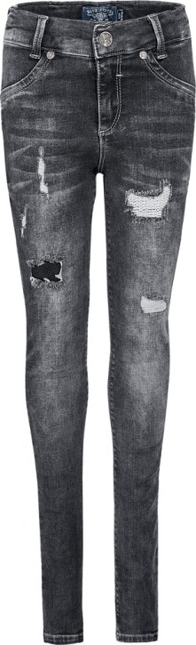 Blue Effect Mädchen super Röhre Ultrastretch Jeans black destroyed SLIM Blue Effect Mädchen super Röhre Ultrastretch Jeans black destroyed SLIM
