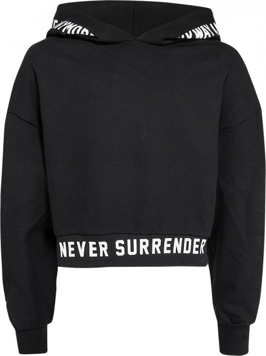 Blue Effect Mädchen Boxy Kapuzen-Sweat-Shirt schwarz Blue Effect Mädchen Boxy Kapuzen-Sweat-Shirt schwarz