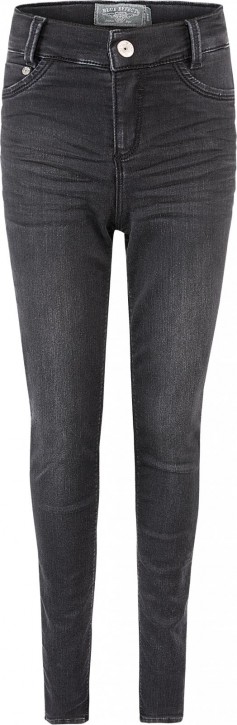 Blue Effect Mädchen High-Waist Jeans ultrastretch black soft used NORMAL Blue Effect Mädchen High-Waist Jeans ultrastretch black soft used NORMAL