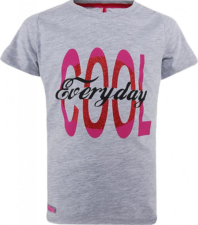 Blue Effect Mädchen T-Shirt COOL EVERYDAY hellgrau mele Blue Effect Mädchen T-Shirt COOL EVERYDAY hellgrau mele