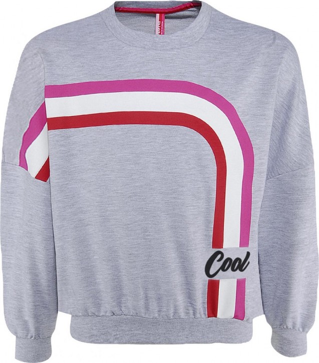 Blue Effect Mädchen Boxy-Sweat-Shirt COOL hellgrau mel Blue Effect Mädchen Boxy-Sweat-Shirt COOL hellgrau mel