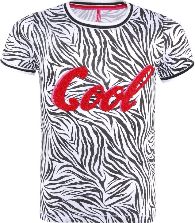 Blue Effect Mädchen T-Shirt COOL zebra weiß Blue Effect Mädchen T-Shirt COOL zebra weiß