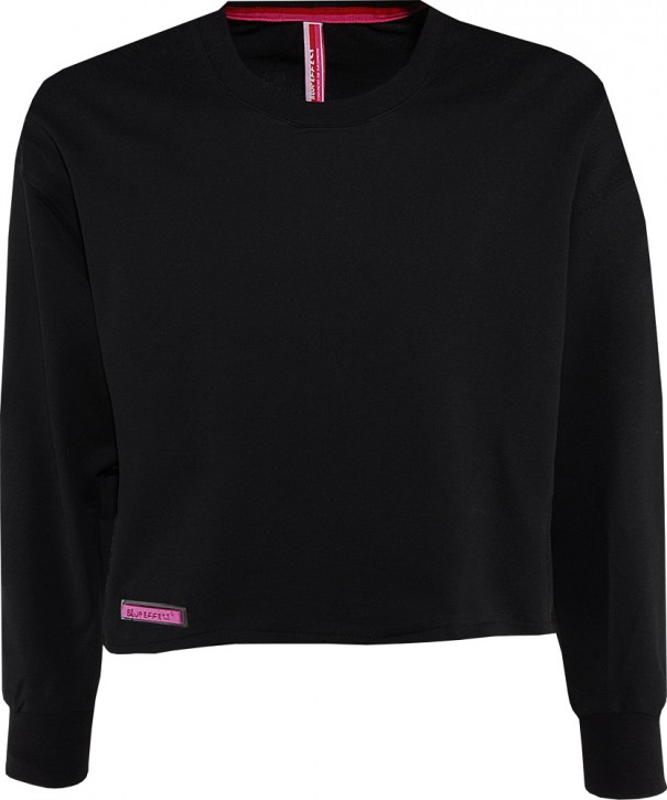 Blue Effect Mädchen Boxy-Sweat-Shirt schwarz Blue Effect Mädchen Boxy-Sweat-Shirt schwarz