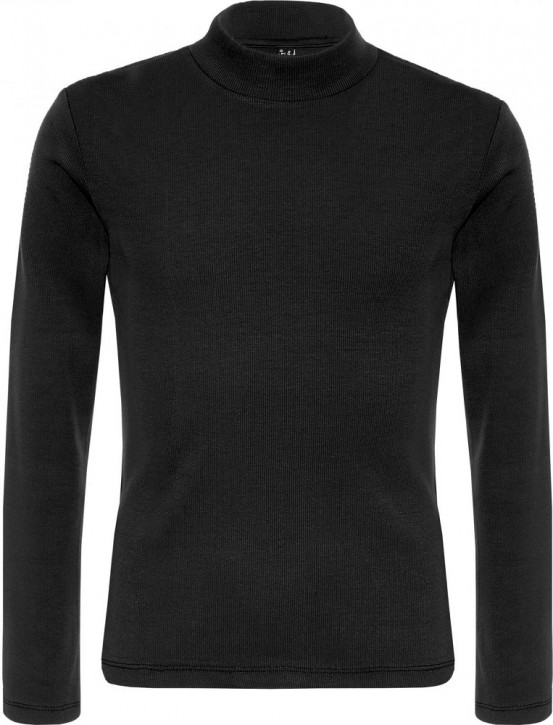 Blue Effect Mädchen geripptes Langarm-Shirt/Longsleeve schwarz Blue Effect Mädchen geripptes Langarm-Shirt/Longsleeve schwarz