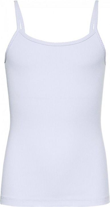 Blue Effect Mädchen geripptes Spaghetti-Top schneeweiß