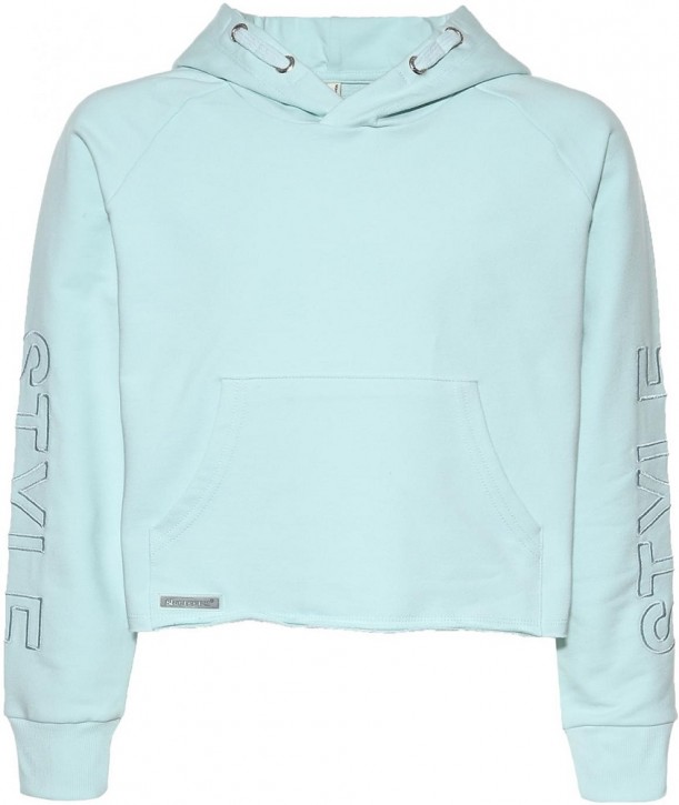 Blue Effect Mädchen Boxy Kapuzen-Sweat-Shirt / Hoodie STYLE mint