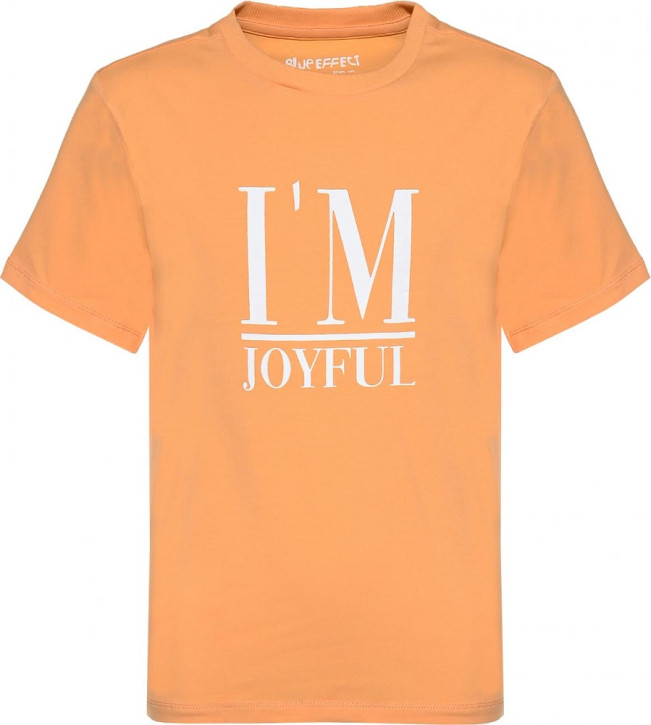 Blue Effect Mädchen T-Shirt I AM JOYFUL honigmelone