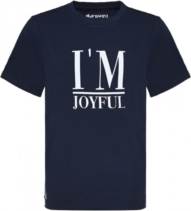 Blue Effect Mädchen T-Shirt I AM JOYFUL dunkelmarine Blue Effect Mädchen T-Shirt I AM JOYFUL dunkelmarine