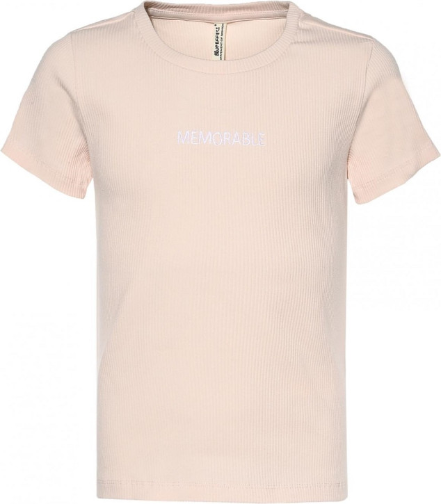 Blue Effect Mädchen geripptes T-Shirt MEMORABLE softorange Blue Effect Mädchen geripptes T-Shirt MEMORABLE softorange